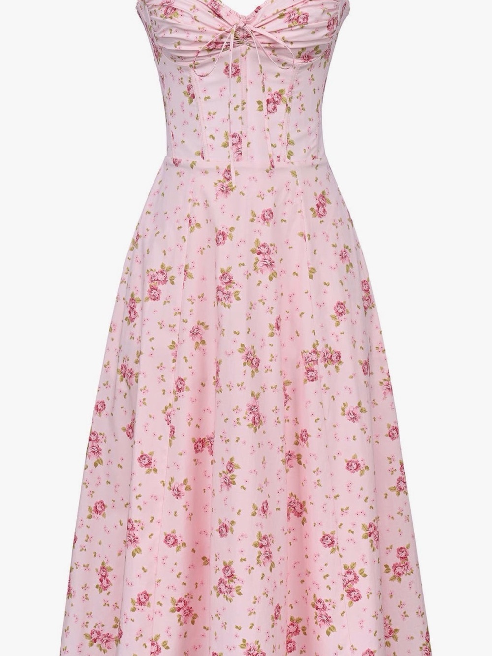 BNWT House Of CB Rosalee Floral Stretch Cotton Petticoat Dress - Picture 4 of 8